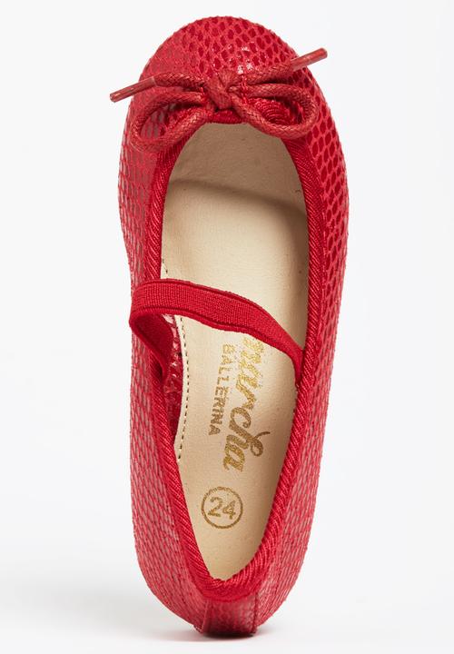Marcha Ballerina - Strawberry Girl Pump Red