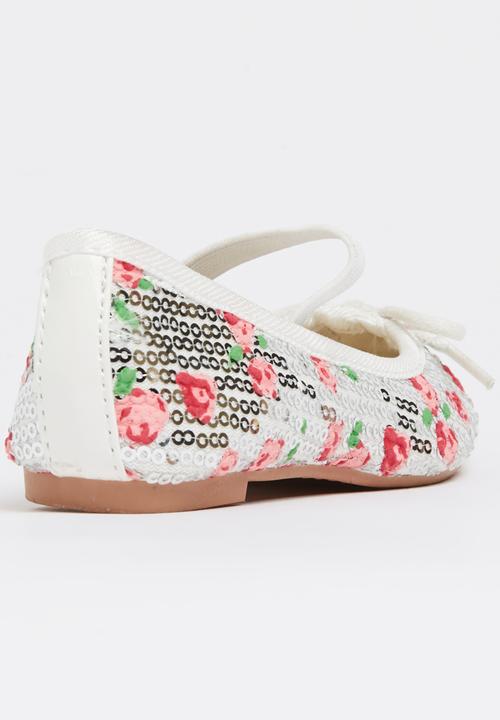 Marcha Ballerina - Pink Roses  Girl Pump Multi-colour