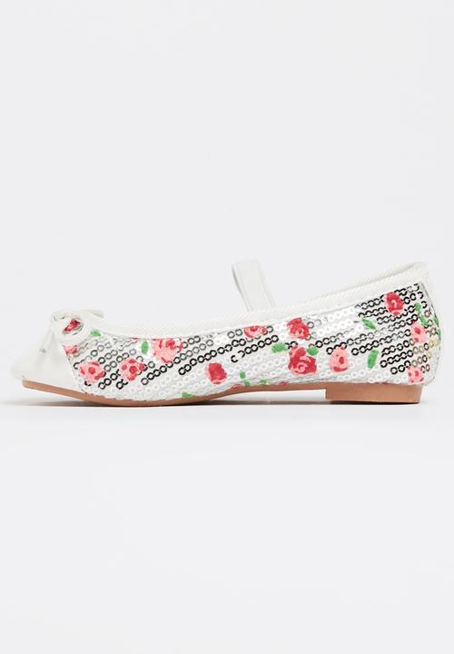 Marcha Ballerina - Pink Roses  Girl Pump Multi-colour