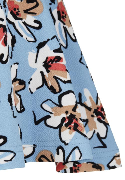 See-Saw - Metalic Elastic Skater Skirt Multi-colour