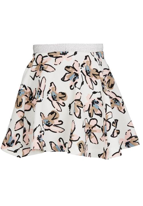 See-Saw - Metallic Elastic Skater Skirt Multi-colour