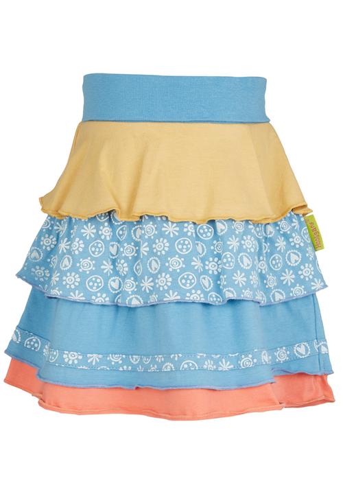Hooligans - Ethnic Frilly Skirt Multi-colour