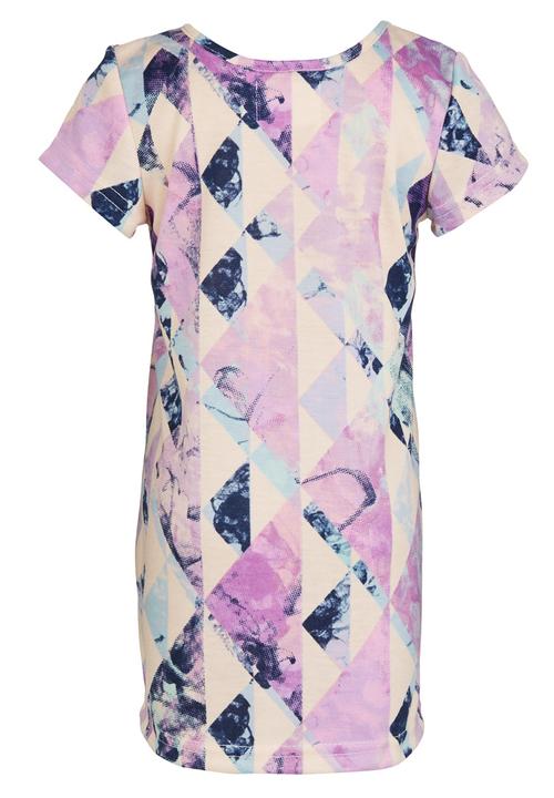 See-Saw - Shift Dress with Contrast Pockets Multi-colour