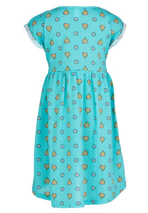 Pop Candy - High Low Knit Dress Turquoise