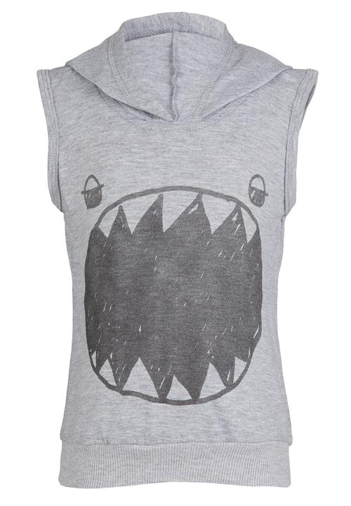 See-Saw - Hooded Gilet Grey