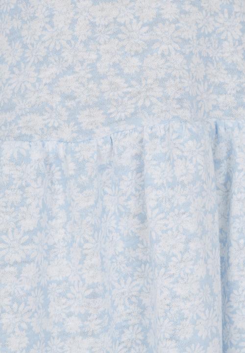 See-Saw - Drop Waist Dress Mid Blue