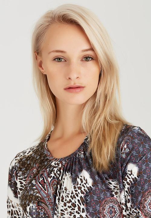Slick - Jaynie Gauged Top Mid Brown