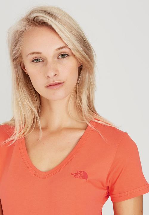 DNU - The North Face - Simple Dome Tee Orange
