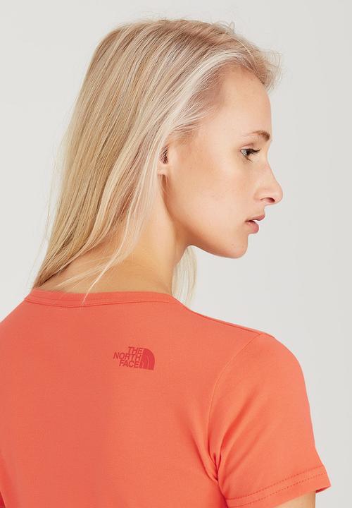 DNU - The North Face - Simple Dome Tee Orange