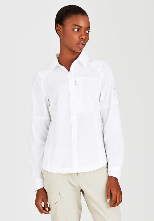 Columbia - Silver Ridge Long Sleeve Shirt White