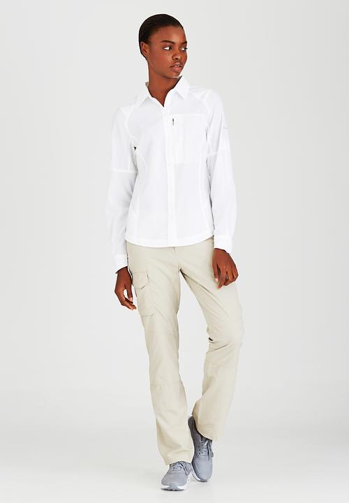 Columbia - Silver Ridge Long Sleeve Shirt White