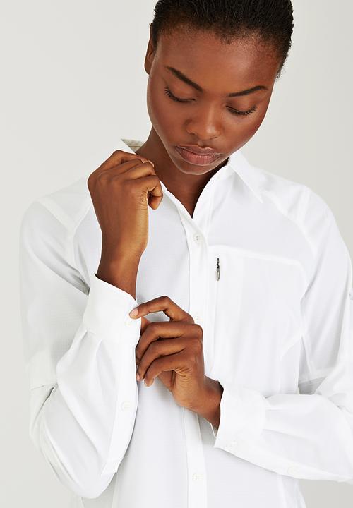 Columbia - Silver Ridge Long Sleeve Shirt White