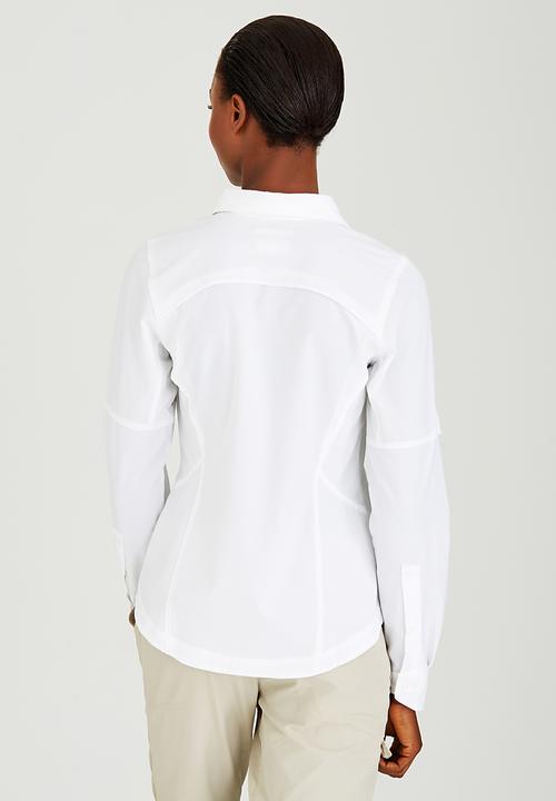 Columbia - Silver Ridge Long Sleeve Shirt White