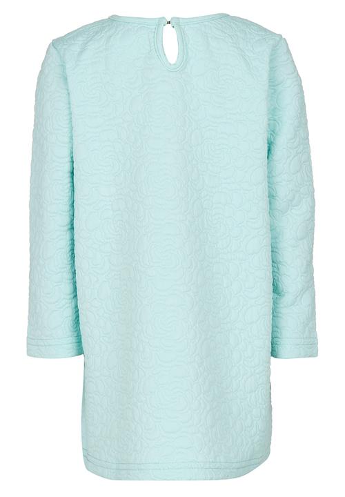 See-Saw - Textured Long Sleeve Dress Light Green
