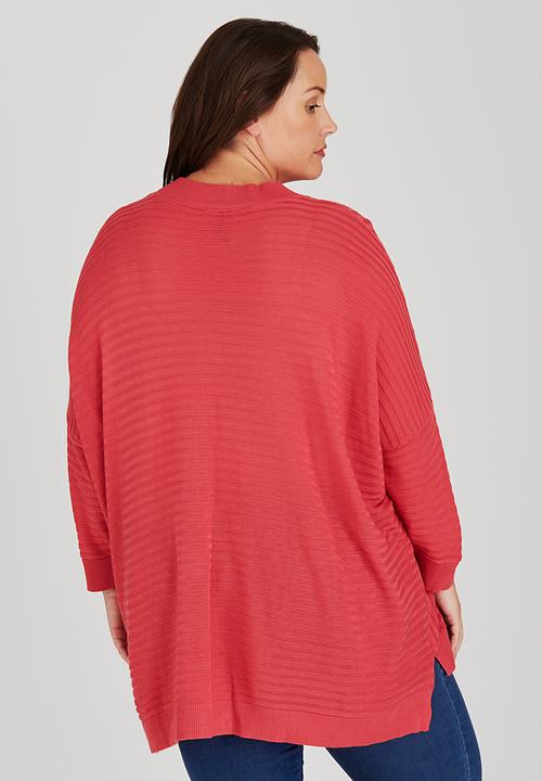 EVANS - High Neck Jumper Mid Pink