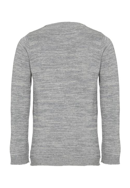 Rebel Republic - Knitted Jumper Grey Melange