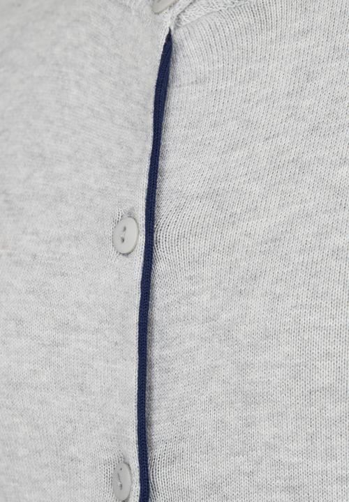 Rebel Republic - Knitted Cardigan Grey Melange