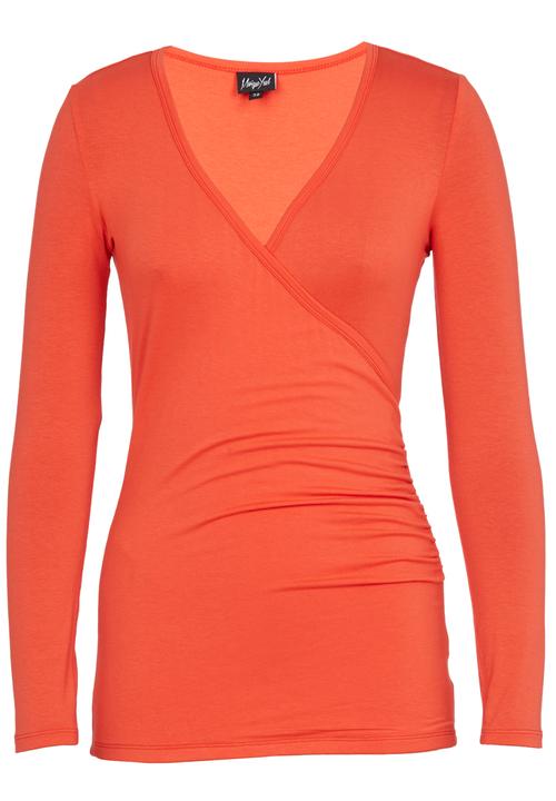 Marique Yssel - Sophia Gathered Top Orange