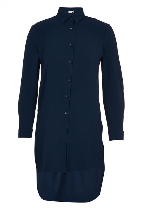 edit - Longer Length Shirt Navy