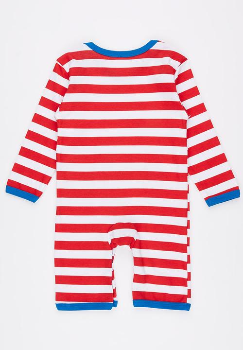 Pop Candy - Shark Long Sleeve Jumper Multi-colour