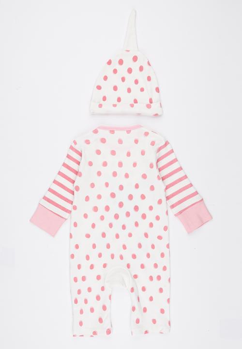 Pop Candy - 2 Piece Bunny  Set Pale Pink