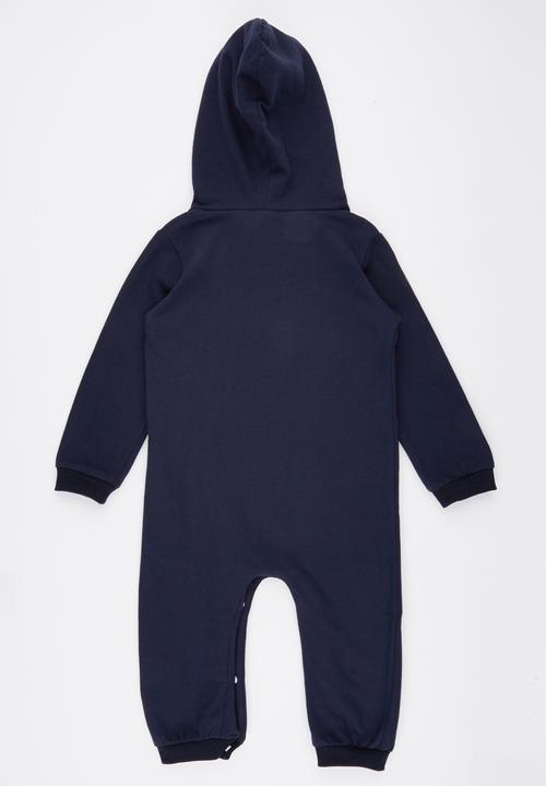 Pop Candy - Bear Hooded Jumper Navy
