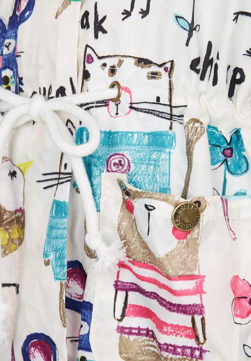 Pop Candy - Toddler Hooded Jacket Multi-colour