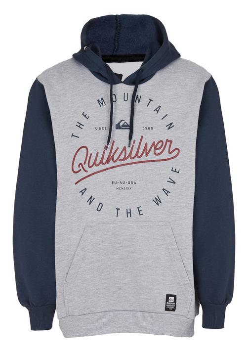 Quiksilver - Double Up Boys - Hoodie Blue and Grey