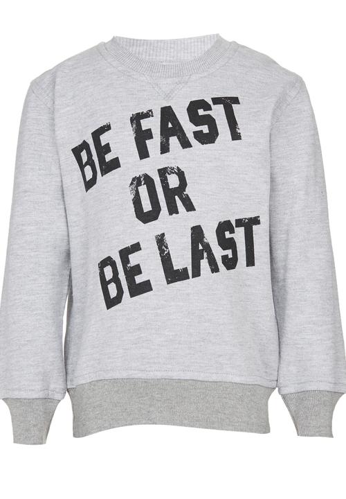 See-Saw - Printed Sweater Grey