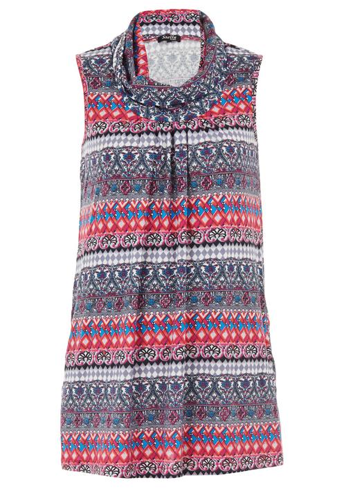 Revenge - Patterned Tunic Red
