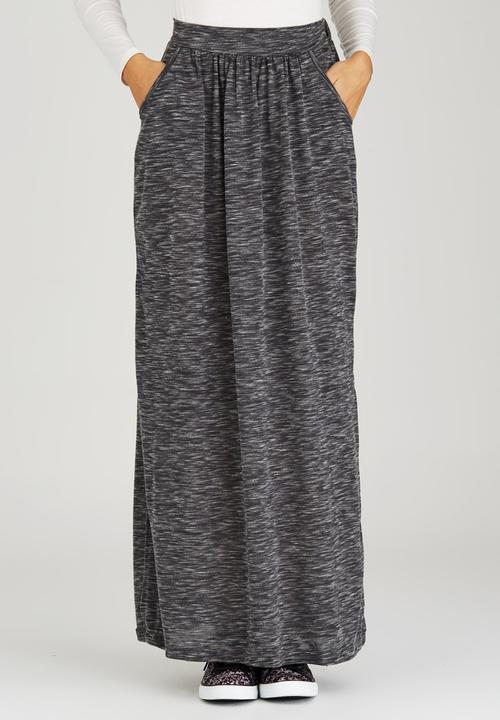 Roxy - Last Line Maxi Skirt Grey
