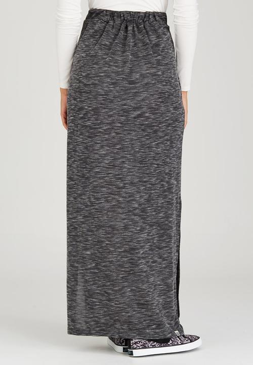 Roxy - Last Line Maxi Skirt Grey