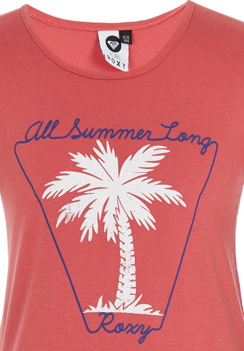 Roxy - All Summer Long - Tee Mid Pink
