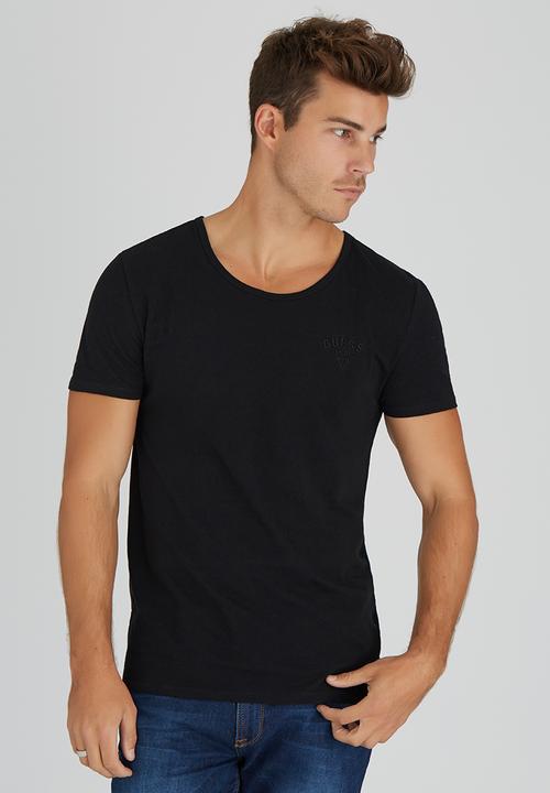 GUESS - S/S Crew Neck Collection Tee Black