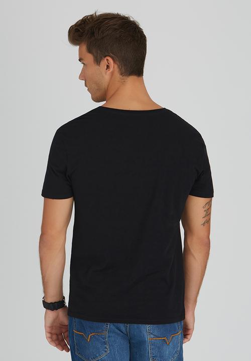GUESS - S/S London Paris LA Tee Black