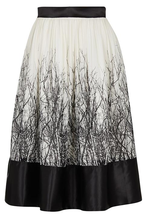 Sober - Black Forest Skirt Black and White