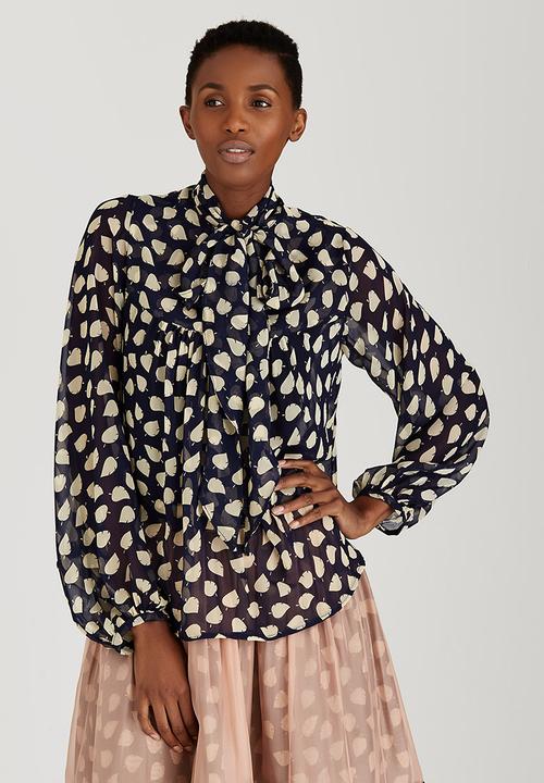 Sober - Pirate Blouse Navy