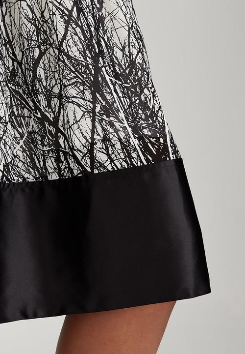 Sober - Black Forest Skirt Black and White