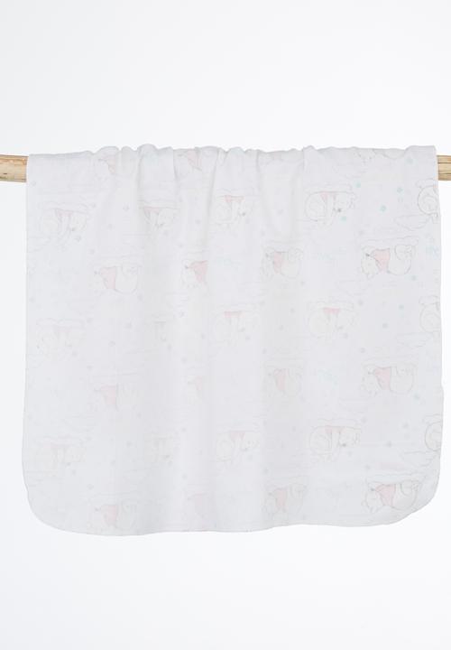 Character Baby - Winnie the Pooh Receiving Blanket Yellow