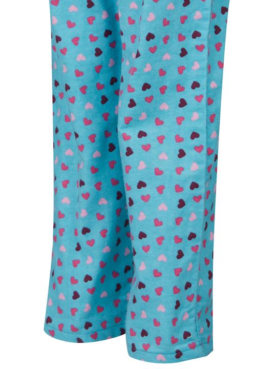 Twin Clothing - Girls Flannel  Pjs Set Multi-colour