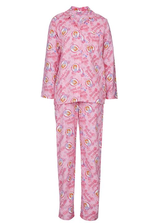 Twin Clothing - Girls Flannel  Pjs Set Multi-colour