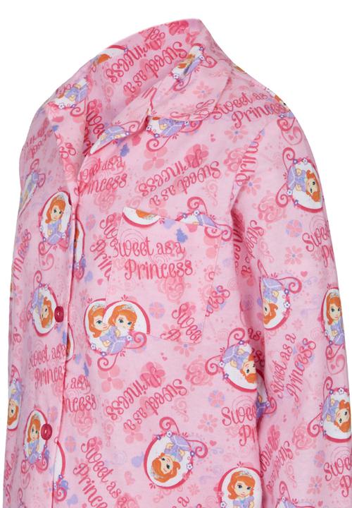 Twin Clothing - Girls Flannel  Pjs Set Multi-colour