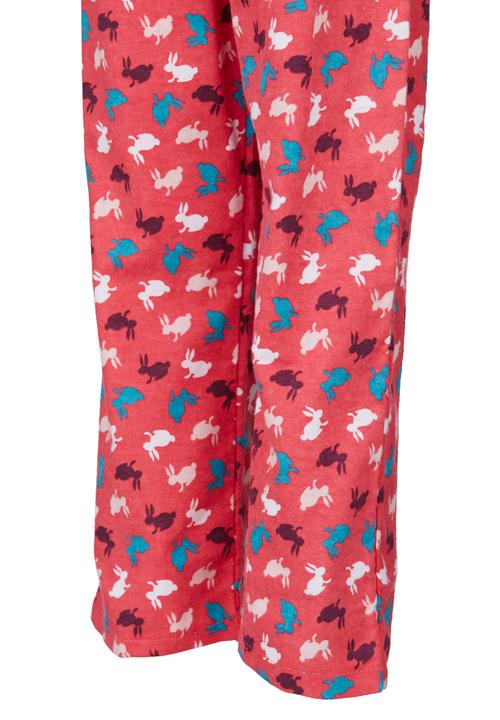 Twin Clothing - Girls Flannel  Pjs Set Multi-colour
