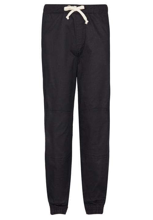 Rebel Republic - Cotton Joggers Black