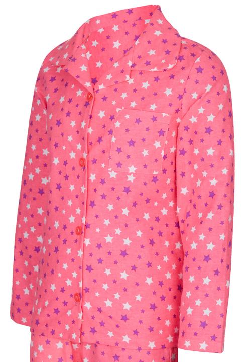 Twin Clothing - Girls  Flannel  Pjs Set Multi-colour