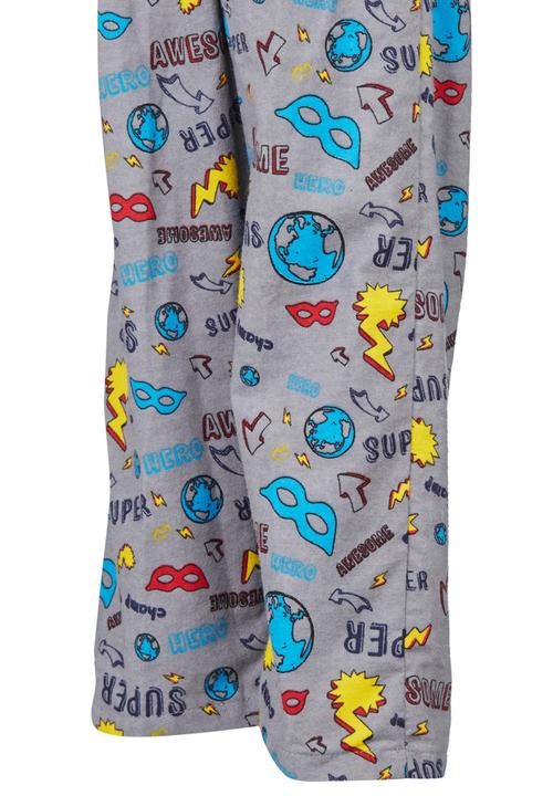Twin Clothing - Boys Flannel  Pjs Set Multi-colour