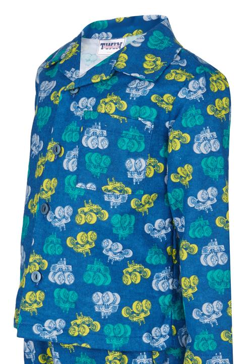 Twin Clothing - Boys Flannel  Pjs Set Multi-colour