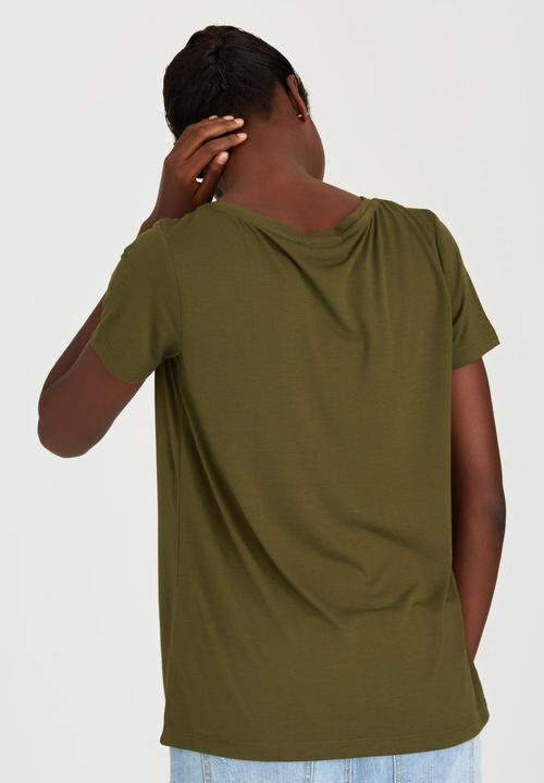 ONLY - Big City Tokyo Tee Khaki Green