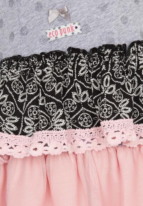 Eco Punk - Glitter Spot Dress Multi-colour