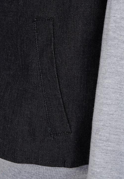 Rebel Republic - Baseball Jacket Black